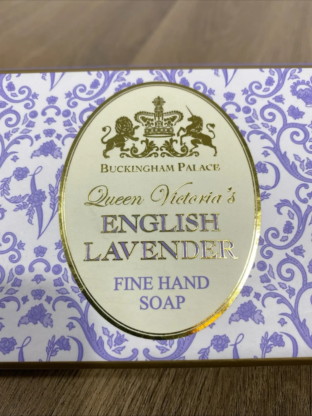 Queen Victoria's English Lavender Fine Hand Soap - White (3-Pack)